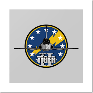 F-5 Tiger 2 (Front and Back logo) Posters and Art